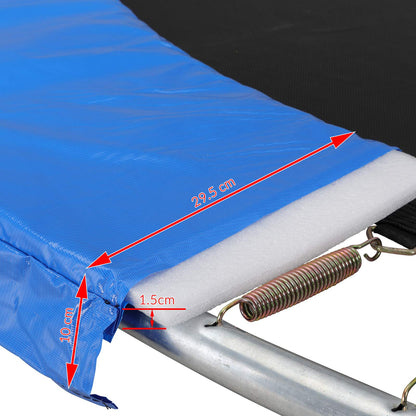 Monzana Trampolin Randabdeckung Ø 366 cm Federabdeckung UV-beständig
