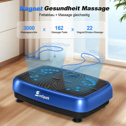 EvoSpark Vibrationsplatte Trainingsgerät – Doppelmotoren