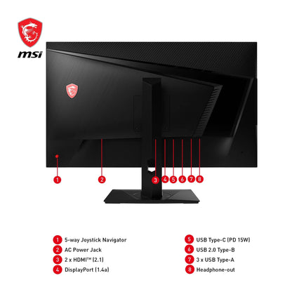 MSI MAG 322UPF Gaming Monitor – 32 Zoll 4K UHD