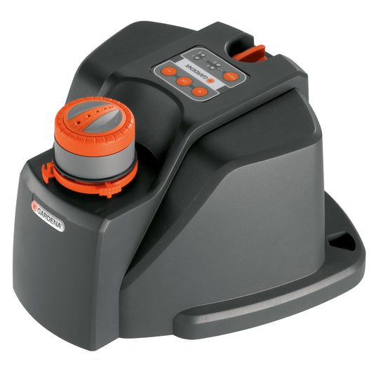 Gardena Comfort AquaContour Automatic Vielflächenregner - 8133-20. Grüner Regner zur automat. Bewässerung unregelmäßiger Flächen.