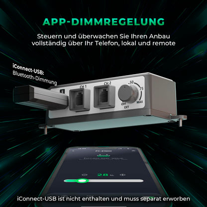 Mars Hydro Smart Growzelt Komplettset FC1500 80x80x160cm App Steuerung