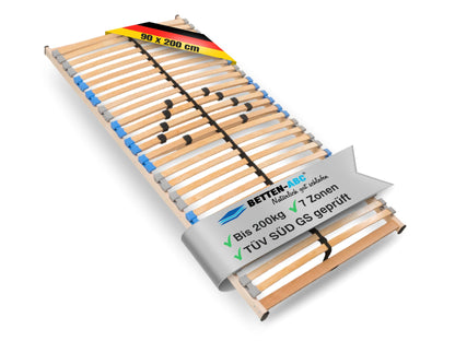 Betten-ABC Madera 7-Zonen-Lattenrost 90x200 cm – Ohne Verstellung