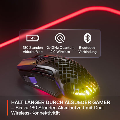 SteelSeries Aerox 5 Wireless Gaming-Maus