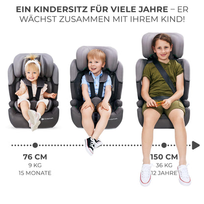 kk Kinderkraft COMFORT UP I-SIZE Autositz 76-150 cm - Grün
