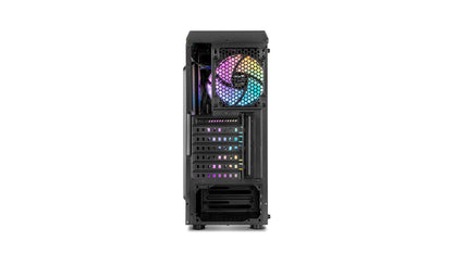 NOX ARGB Hummer TGM Micro-ATX PC-Gehäuse – Schwarz
