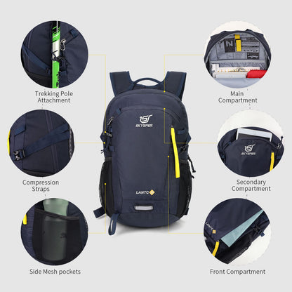 SKYSPER LANTC20 Wanderrucksack 20 L mit Rückenbelüftung