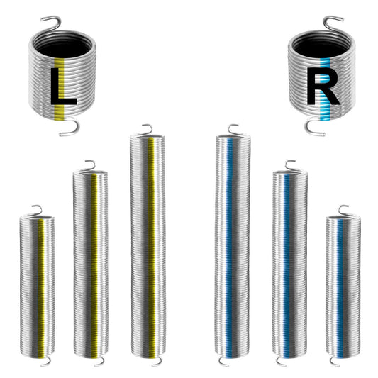 Hörmann Torsionsfeder Sektionaltor Garagentor - R722/R31: Schwarze, spiralförmige Metallfeder zum Gewichtsausgleich von Sektionaltoren.
