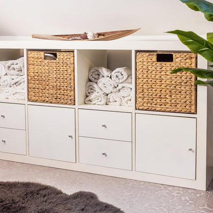 HMF Aufbewahrungskorb Wasserhyazinthe 4er Set – Kallax