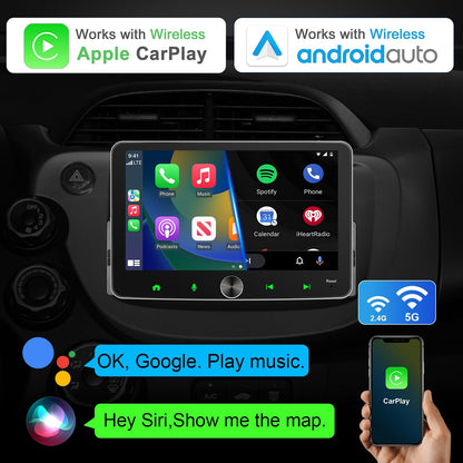 Universal DAB+ Android Autoradio 1Din - 7 Zoll Wireless CarPlay 4G/64G