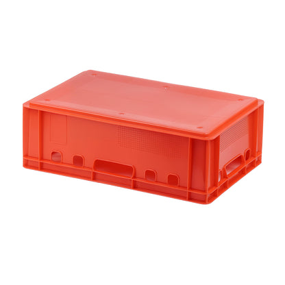 E2 Fleischkiste 60x40x20 Rot – 5 Stück Metzger Lagerkisten