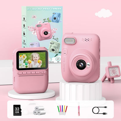GREENKINDER Sofortbildkamera Kinder H2, 14 MP, 3-Zoll-Display, 32 GB