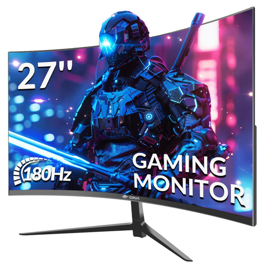 CRUA 27 Zoll Curved Gaming Monitor 165/180Hz Full HD