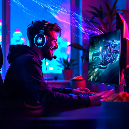 Gawfolk Gaming Monitor 27 Zoll QHD 120Hz IPS – Schwarz