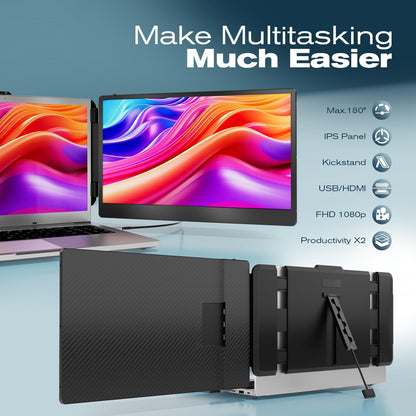 Teamgee Portable Laptop Monitor 14" FHD - Dual Screen Erweiterung