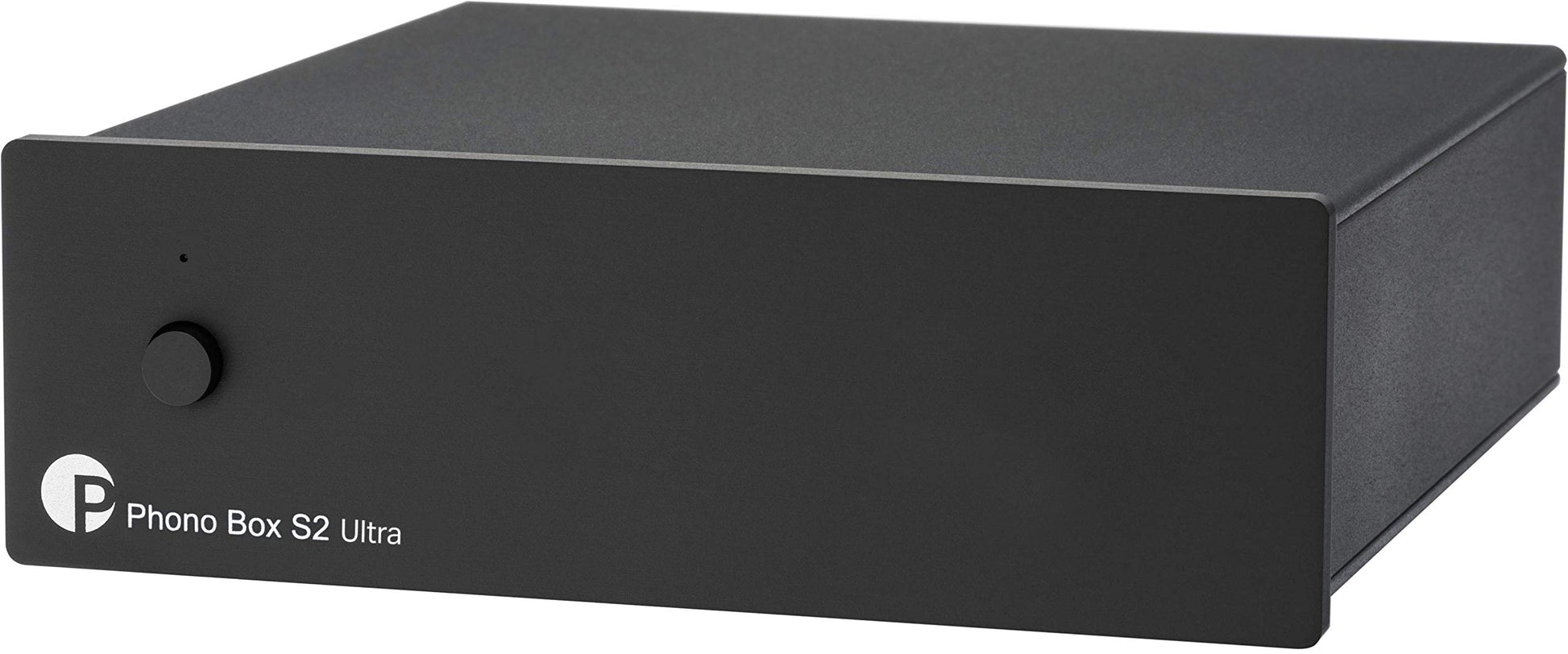Pro-Ject Phono Box S2 Ultra MM/MC Vorstufe - Schwarz. Verstärkt & entzerrt MM/MC-Plattenspielersignale für Line-Eingänge.