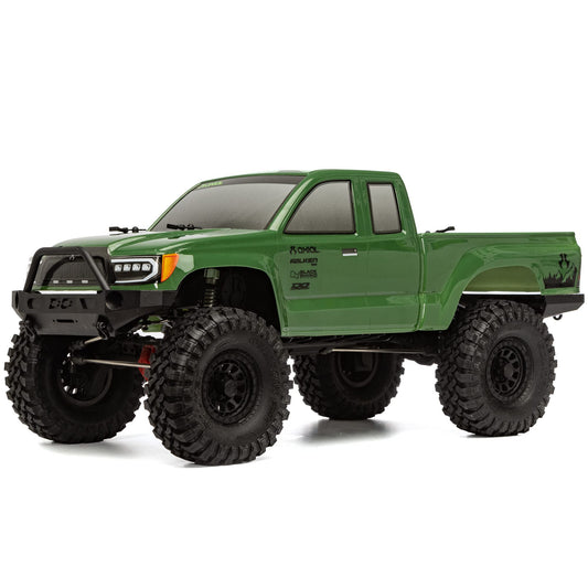 Axial SCX10 III Base Camp 4WD Rock Crawler 1/10 RTR Grün. RTR Modell zum Überwinden von Fels-Terrain.