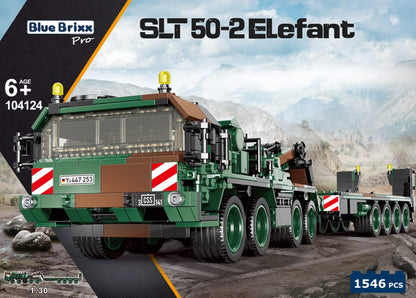 BlueBrixx Pro SLT 50-2 Elefant Bundeswehr Militär Bausatz 104124
