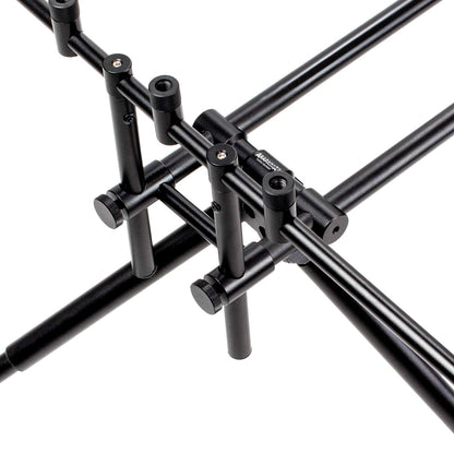 Riverbank Rod Pod Alu Rutenauflage 5 Ruten – Schwarz