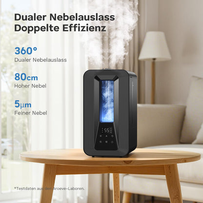 AROEVE 5L Top Fill Luftbefeuchter - Ultraschall Aroma Diffuser