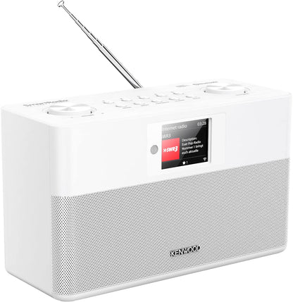 Kenwood CR-ST100S-W Digitalradio DAB+/UKW für Zuhause - Weiss