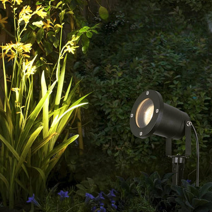 OMSEN Gartenstrahler Erdspiess – GU10 Warmweiss IP67 4er Set