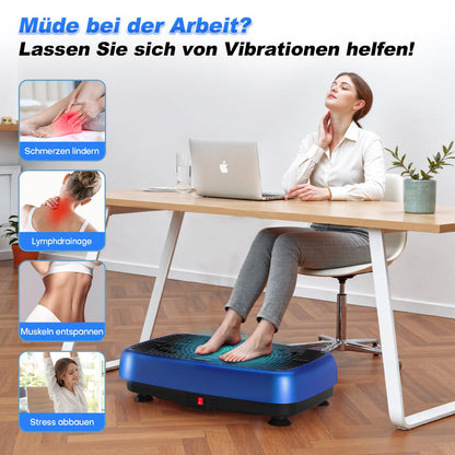 EvoSpark Vibrationsplatte Trainingsgerät – Doppelmotoren