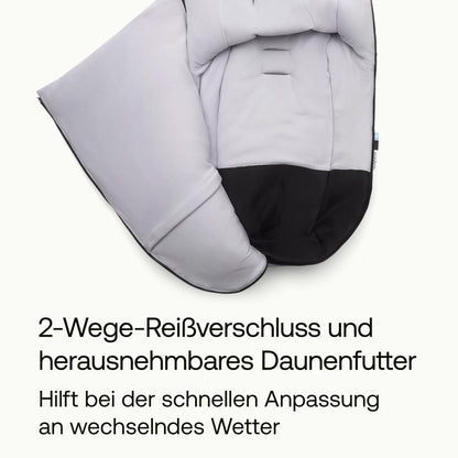 Bugaboo Performance Winter Fussack für Kinderwagen – Misty Grey