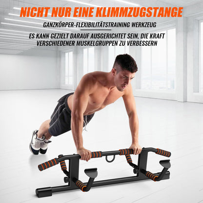 AmazeFan Klimmzugstange für Türrahmen mit Schlingentrainer, bis 200 kg
