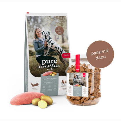 MERA Pure Sensitive Truthahn & Kartoffeln Trockenfutter 12,5 kg