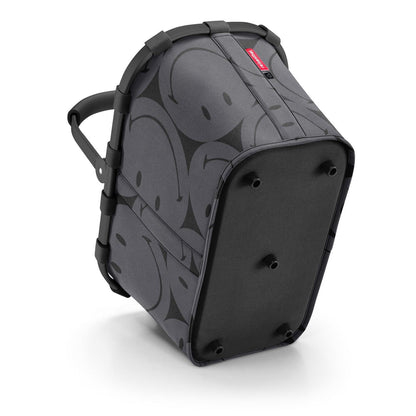 reisenthel carrybag smiley grey – Einkaufskorb mit Innentasche