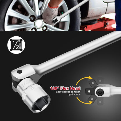 VANPO Drehmomentschlussel Set 1/2 Zoll, 20-220 Nm, 72 Zähne