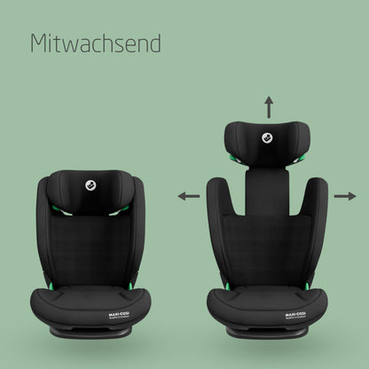Maxi-Cosi RodiFix S Comfort i-Size Kindersitz - Authentic Black