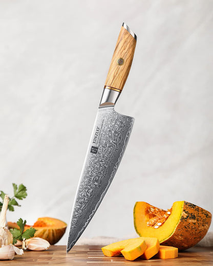 XINZUO 21.2cm Damast Kochmesser Gyuto - Lan Series