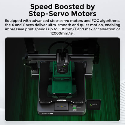 Creality Hi Combo 3D-Drucker – Mehrfarben, 500mm/s, 26x26x30cm