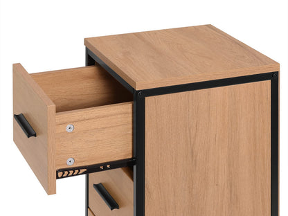 EUGAD Badezimmerschrank Kommode 4 Schubladen – 30x82x30 cm