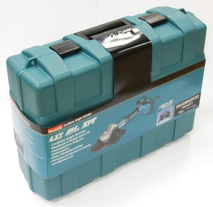 Makita DGA900ZKX2 Akku-Winkelschleifer - 2x18V ohne Akku/Lader im Koffer