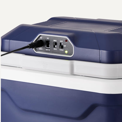 Amazon Basics Elektrische Kühlbox 24 L mit Kühl- und Wärmefunktion