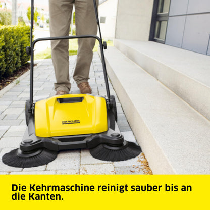 Kärcher Kehrmaschine S 3 Twin 2-in-1, 650 mm Arbeitsbreite, 16 l