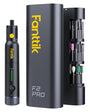 Fanttik F2 PRO Akku Multifunktionswerkzeug Set mit 55 Zubehörteilen und Aluminiumgehäuse