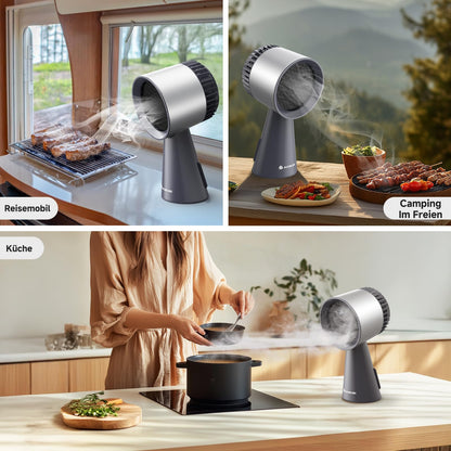 AAOBOSI Mini Dunstabzugshaube - Desktop & Tragbar