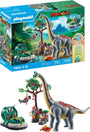 PLAYMOBIL Brachiosaurus-Begegnung mit Luftkissenboot Spielset 71819