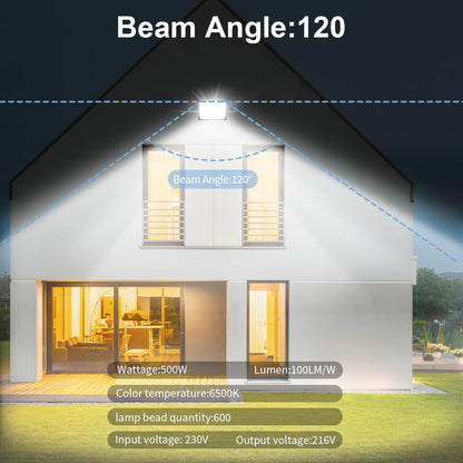 ProLux 500W LED Aussenstrahler Fluter - 6000K Kaltweiss