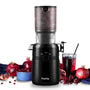 Fretta F5000 Slow Juicer Entsafter mit 108 mm Einfüllöffnung, 200 W – BPA-freies Tritan, leiser Betrieb