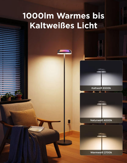 Govee Stehlampe RGBICWW Deckenfluter mit Wellenbeleuchtung H60B0