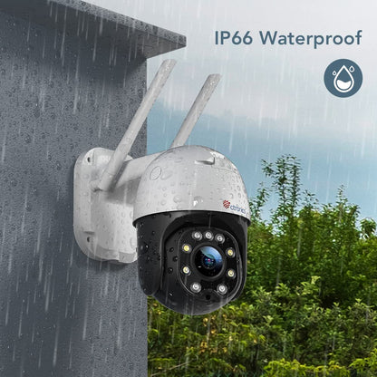 Ctronics PTZ Dome WLAN Kamera Aussen - 5X Optischer Zoom