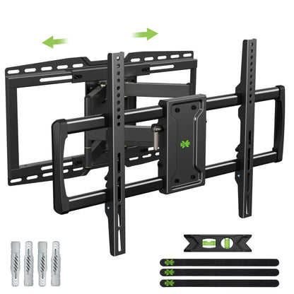 USX-MOUNT TV Wandhalterung Schwenkbar Neigbar - 32-90 Zoll. Schwarze Metallhalterung zum schwenkbaren und neigbaren Befestigen von 32-90 Zoll TVs an Wänden.