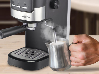 BEPER Duetta P101CAF100 Espressomaschine für Pads und Kaffeepulver