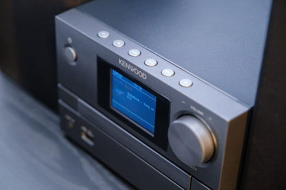 Kenwood M-525DAB Micro HiFi-System – DAB+ CD Bluetooth