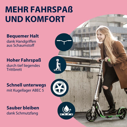 HUDORA BigWheel 205 Scooter - Cityroller