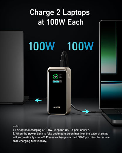 Anker Prime Powerbank 20.000mAh 200W - Golden